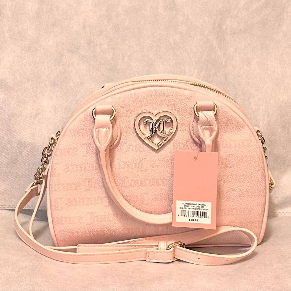 Juicy Couture Light Pink Crossbody Bag